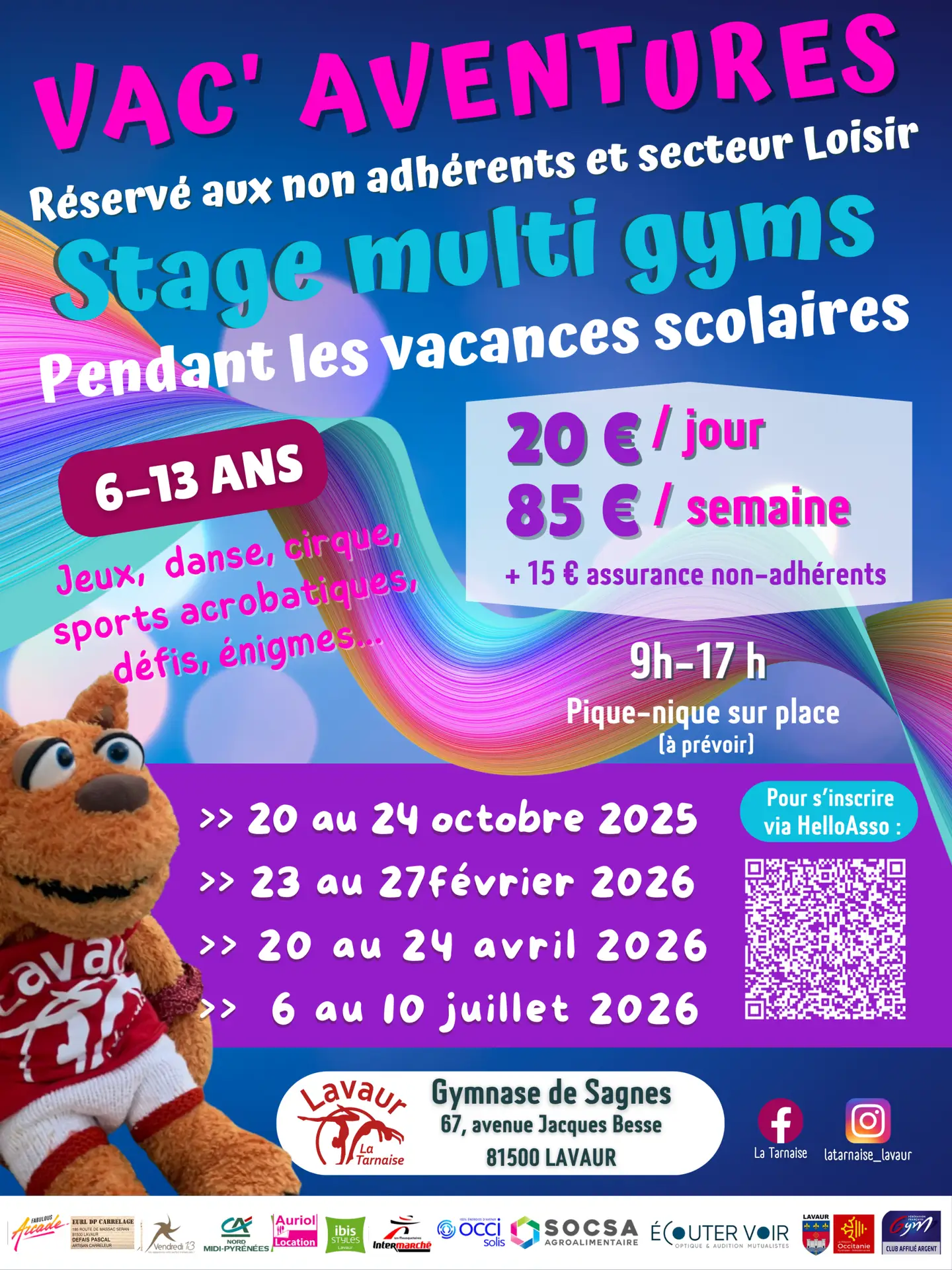 affiche annuel vacaventures
